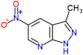 3-methyl-5-nitro-1H-pyrazolo[3,4-b]pyridine