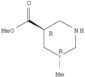 3-Piperidinecarboxylicacid, 5-methyl-, methyl ester, (3R,5R)-