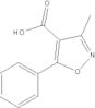 3-methyl-5-phenyl-4-isoxazolecarboxylic acid
