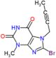 8-Bromo-7-(2-butyn-1-yl)-3,7-dihydro-3-methyl-1H-purine-2,6-dione