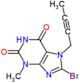 8-bromo-7-but-2-yn-1-yl-3-methyl-3,7-dihydro-1H-purine-2,6-dione