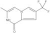 3-Methyl-7-(trifluormethyl)pyrrolo[1,2-a]pyrazin-1(2H)-on