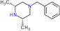 (3S,5R)-1-benzyl-3,5-dimethyl-piperazine