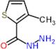 2-Thiophenecarboxylic acid, 3-methyl-, hydrazide