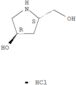 2-Pyrrolidinemethanol,4-hydroxy-, hydrochloride (1:1), (2S,4R)-