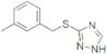 3-[(3-Methylbenzyl)thio]-1H-1,2,4-triazole