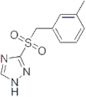 3-[(3-Methylbenzyl)sulfonyl]-1H-1,2,4-triazole