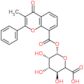 (3S,4S,5S,6S)-3,4,5-trihydroxy-6-(3-methyl-4-oxo-2-phenyl-chromene-8-carbonyl)oxy-tetrahydropyran-…