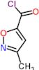 3-methyl-1,2-oxazole-5-carbonyl chloride