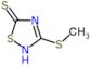 3-(methylsulfanyl)-1,2,4-thiadiazole-5(2H)-thione