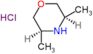 (3R,5S)-3,5-dimethylmorpholine hydrochloride