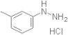 Hydrazine, (3-methylphenyl)-, hydrochloride (1:1)