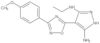 N<sup>3</sup>-Ethyl-4-[3-(4-methoxyphenyl)-1,2,4-oxadiazol-5-yl]-1H-pyrazole-3,5-diamine