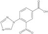 3-Nitro-4-(1H-1,2,4-triazol-1-yl)benzoic acid