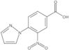 3-Nitro-4-(1H-pyrazol-1-yl)benzoic acid