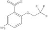3-Nitro-4-(2,2,2-trifluoroethoxy)benzenamine