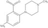 4-(4-Methyl-1-piperazinyl)-3-nitrobenzenamine