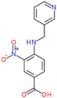 3-nitro-4-[(pyridin-3-ylmethyl)amino]benzoic acid