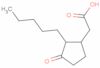 3-oxo-2-pentylcyclopentaneacetic acid