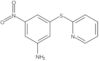 3-Nitro-5-(2-pyridinylthio)benzenamine