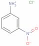 Benzenamine, 3-nitro-, hydrochloride (1:1)