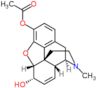 (5alpha,6alpha)-6-hydroxy-17-methyl-7,8-didehydro-4,5-epoxymorphinan-3-yl acetate