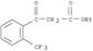 Benzenepropanoic acid, b-oxo-2-(trifluoromethyl)-, ethylester