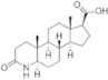 Ácido 3-oxo-4-aza-5-alfa-androstano-17-beta-carboxílico