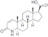 Acide 3-oxo-4-aza-5α-androst-1-ène-17β-carboxylique