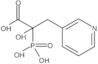 2-Hydroxy-2-phosphono-3-(3-pyridyl)propionic acid