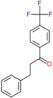 3-phenyl-1-[4-(trifluoromethyl)phenyl]propan-1-one