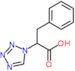 3-phenyl-2-(1H-tetrazol-1-yl)propanoic acid