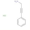 2-Propyn-1-amine, 3-phenyl-, hydrochloride