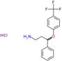3-phenyl-3-[4-(trifluoromethyl)phenoxy]propan-1-amine hydrochloride (1:1)