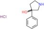 3-phenylpyrrolidin-3-ol hydrochloride (1:1)