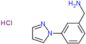 (3-pyrazol-1-ylphenyl)methanamine hydrochloride