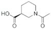 3-Piperidinecarboxylic acid, 1-acetyl-, (3S)- (9CI)