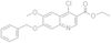 4-Chloro-6-methoxy-7-(phenylmethoxy)-3-quinolinecarboxylic acid ethyl ester