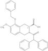(3S)-2-(2,2-Diphenylacetyl)-1,2,3,4-tetrahydro-6-methoxy-5-(phenylmethoxy)-3-isoquinolinecarboxylic acid