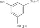 Benzoic acid,3-(1,1-dimethylethyl)-5-hydroxy-