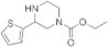 Ethyl 3-(2-thienyl)-1-piperazinecarboxylate