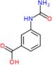 3-(carbamoylamino)benzoic acid