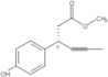 Methyl (βS)-4-hydroxy-β-1-propyn-1-ylbenzenepropanoate