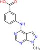 3-[(1-methyl-1H-pyrazolo[3,4-d]pyrimidin-4-yl)amino]benzoic acid