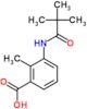 3-[(2,2-dimethylpropanoyl)amino]-2-methylbenzoic acid