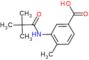 3-[(2,2-dimethylpropanoyl)amino]-4-methylbenzoic acid