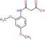 3-[(2,4-dimethoxyphenyl)amino]-3-oxopropanoic acid