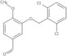 Benzaldehyde, 3-[(2,6-dichlorophenyl)methoxy]-4-methoxy-