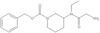 Phenylmethyl 3-[(2-aminoacetyl)ethylamino]-1-piperidinecarboxylate