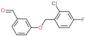 3-[(2-chloro-4-fluorobenzyl)oxy]benzaldehyde